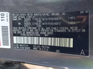 2017 Toyota Sienna LE Auto Access Seat с VIN 5TDKZ3DC9HS772056, выставлен на аукционе IAAI как лот 41435461 с пробегом 158 777 миль миль и . История ставок и продаж доступна на DreamBid. Изображение 9.