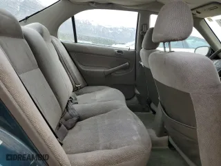 1997 Honda Civic LX with VIN 1HGEJ6574VL020352, listed as a Copart auction lot 53406855 with 216,655 mi miles and Clean Title. Bid and sale history available at carsss.com. Image 10.