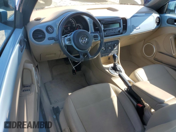 2015 Volkswagen Beetle 1.8T w/Tech with VIN 3VW517AT6FM814726, listed as a Copart auction lot 51413895 with 59,007 mi miles and Salvage Title. Bid and sale history available at DreamBid. Image 8.
