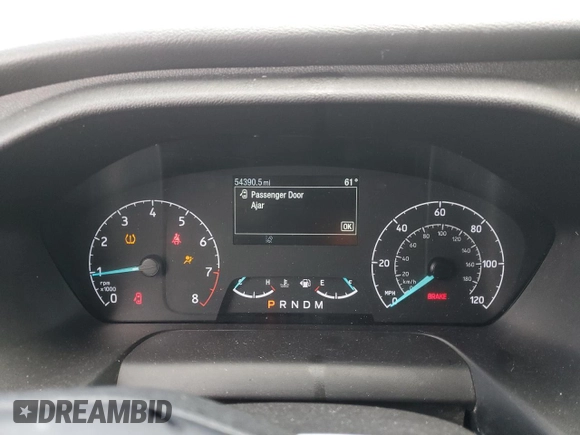 2023 Ford Transit Cargo с VIN 1FTBR2C80PKB31083, выставлен на аукционе Copart как лот 50551005 с пробегом 54 390 миль миль и Списание • Salvage title. История ставок и продаж доступна на DreamBid. Изображение 9.