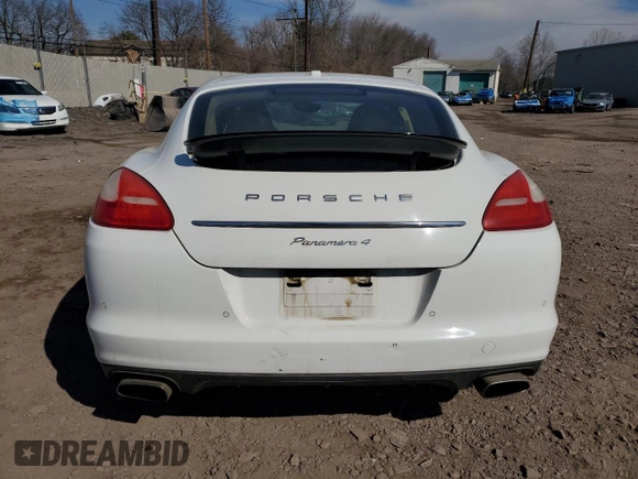 2012 Porsche Panamera with VIN WP0AA2A70CL015111, listed as a Copart auction lot 45416745 with 111,279 mi miles and Salvage title. Bid and sale history available at DreamBid. Image 6.