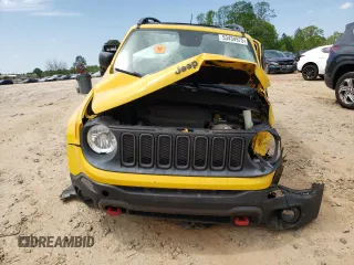 2015 Jeep Renegade Trailhawk with VIN ZACCJBCT2FPC20531, listed as a Copart auction lot 53434975 with 130,962 mi miles and Salvage Title. Bid and sale history available at carsss.com. Image 5.