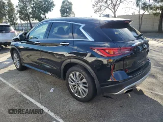 2023 Infiniti QX50 Luxe с VIN 3PCAJ5BA5PF121395, выставлен на аукционе Copart как лот 46174005 с пробегом 17 579 миль миль и Списание • Salvage title. История ставок и продаж доступна на DreamBid. Изображение 2.