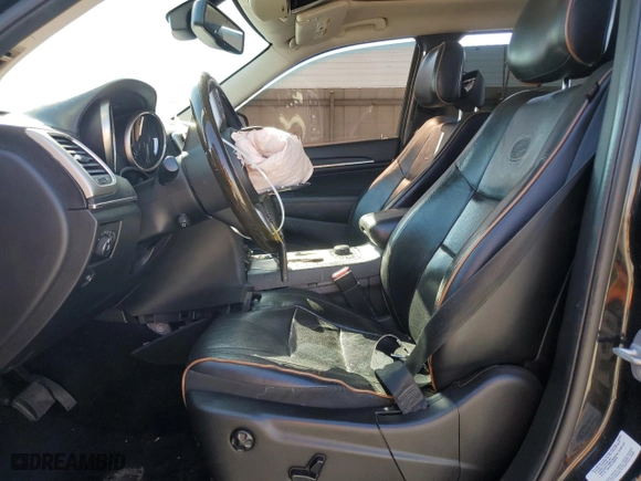 2013 Jeep Grand Cherokee Overland Summit with VIN 1C4RJFCT1DC635178, listed as a Copart auction lot 50613695 with 119,509 mi miles and Salvage Title. Bid and sale history available at carsss.com. Image 7.