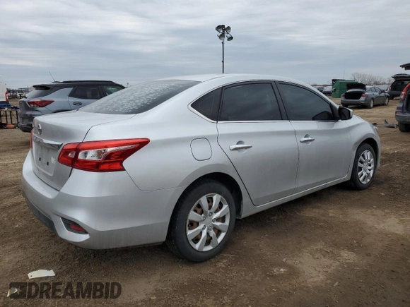 2018 Nissan Sentra S with VIN 3N1AB7AP4JY309984, listed as a Copart auction lot 47493825 with 125,086 mi miles and Salvage Title. Bid and sale history available at carsss.com. Image 3.
