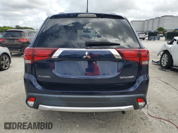 2016 Mitsubishi Outlander SE with VIN JA4AZ3A34GZ027500, listed as a Copart auction lot 65452225 with 160,595 mi miles and Clean title. Bid and sale history available at DreamBid. Image 6.