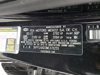 2021 Kia Forte LXS with VIN 3KPF24AD3ME370255, listed as a Copart auction lot 79855934 with 26,057 mi miles and Salvage title. Bid and sale history available at DreamBid. Image 12.