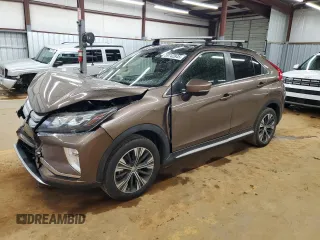2018 Mitsubishi Eclipse Cross SE with VIN JA4AT5AA9JZ051018, listed as a Copart auction lot 59742845 with 107,300 mi miles and Salvage title. Bid and sale history available at DreamBid. Image 1.
