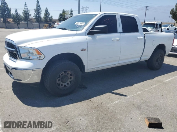 2019 Ram 1500 Big Horn with VIN 1C6RR7TT8KS609377, listed as a Copart auction lot 60875495 with 128,933 mi miles and Salvage title. Bid and sale history available at DreamBid. Image 1.