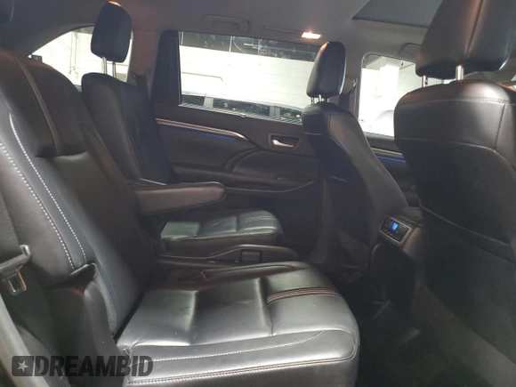 2017 Toyota Highlander XLE with VIN 5TDJZRFH9HS418707, listed as a Copart auction lot 62747345 with 160,033 mi miles and Salvage title. Bid and sale history available at DreamBid. Image 11.