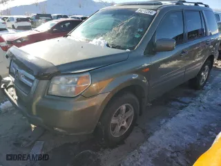 2007 Honda Pilot EX-L with VIN 5FNYF18597B027586, listed as a Copart auction lot 84272254 with 180,892 mi miles and Salvage Title. Bid and sale history available at carsss.com. Image 1.