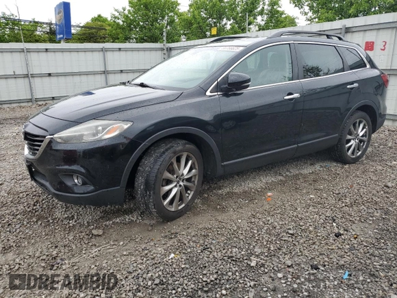 2014 Mazda CX-9 Grand Touring with VIN JM3TB3DA5E0432058, listed as a Copart auction lot 56766625 with 128,405 mi miles and Clean Title. Bid and sale history available at DreamBid. Image 1.