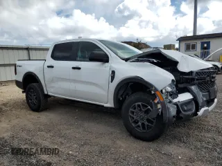 2024 Ford Ranger XLT with VIN 1FTER4GH7RLE28707, listed as a Copart auction lot 55295295 with 8,906 mi miles and Salvage title. Bid and sale history available at DreamBid. Image 4.