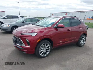 2024 Buick Encore GX Avenir with VIN KL4AMGSLXRB150363, listed as a IAAI auction lot 42288468 with 5,528 mi miles and . Bid and sale history available at DreamBid. Image 2.