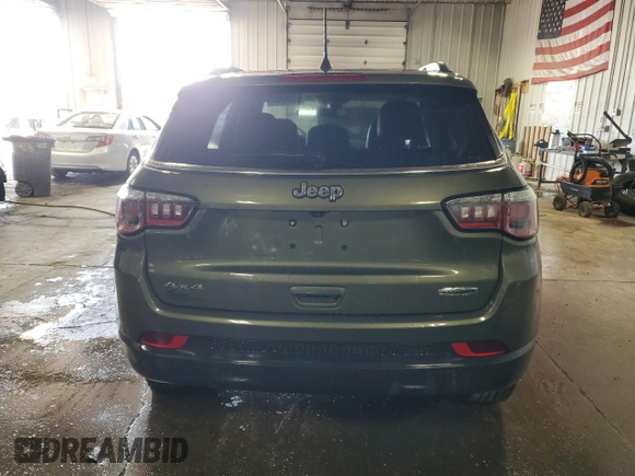 2019 Jeep Compass Latitude with VIN 3C4NJDBB3KT648124, listed as a Copart auction lot 61092435 with 52,185 mi miles and Clean title. Bid and sale history available at DreamBid. Image 6.