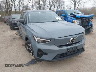 2023 Volvo C40 Recharge Pure Electric Plus with VIN YV4ED3GL8P2060888, listed as a IAAI auction lot 41856066 with 15,488 mi miles. Bid and sale history available at carsss.com. Image 1.