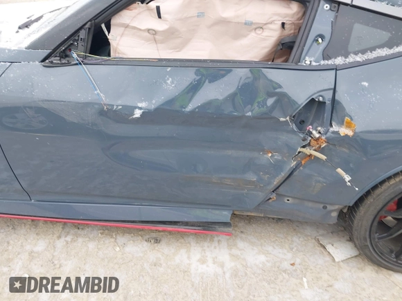2024 Nissan Z Nismo with VIN JN1BZ4CH6RM360311, listed as a IAAI auction lot 41596881 with 8,916 mi miles and . Bid and sale history available at DreamBid. Image 15.