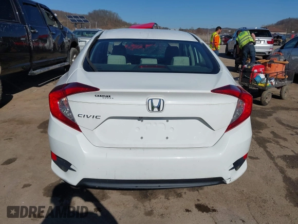 2017 Honda Civic Sedan LX with VIN 2HGFC2F58HH513036, listed as a IAAI auction lot 41815183 with 33,932 mi miles. Bid and sale history available at carsss.com. Image 16.