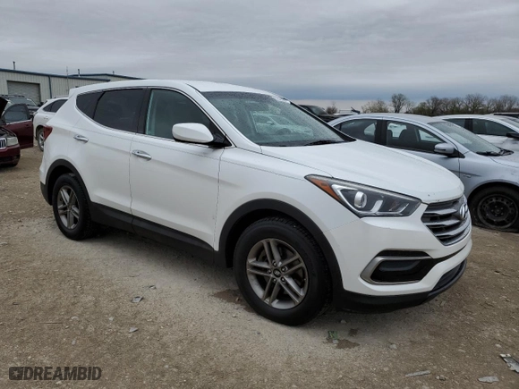 2017 Hyundai Santa Fe Sport 2.4L with VIN 5XYZTDLB6HG385668, listed as a Copart auction lot 51421595 with 149,989 mi miles and Clean Title. Bid and sale history available at carsss.com. Image 4.