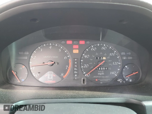 1998 Acura CL Premium z VIN 19UYA2251WL000957, wystawiony jako Copart lot #87113324 z przebiegiem 214 984 mil mil oraz Czysty tytuł • Clean title. Historia ofert i sprzedaży dostępna na DreamBid. Obrazek 9.