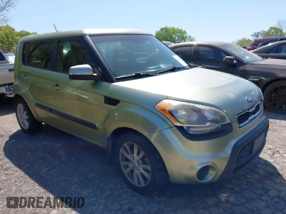 2013 Kia Soul ! with VIN KNDJT2A66D7602666, listed as a IAAI auction lot 41936453 with 243,420 mi miles. Bid and sale history available at carsss.com. Image 1.