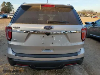 2019 Ford Explorer XLT with VIN 1FM5K7D81KGA94808, listed as a Copart auction lot 46524595 with 45,280 mi miles and Salvage Title. Bid and sale history available at carsss.com. Image 6.