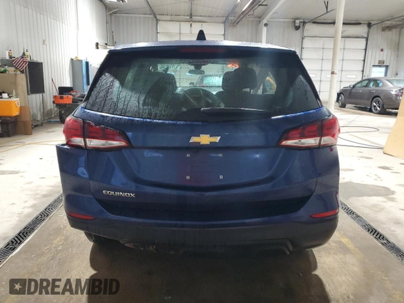 2022 Chevrolet Equinox LS z VIN 3GNAXSEV9NS170493, wystawiony jako Copart lot #57219235 z przebiegiem Nie podano mil oraz Szkoda całkowita • Salvage title. Historia ofert i sprzedaży dostępna na DreamBid. Obrazek 6.