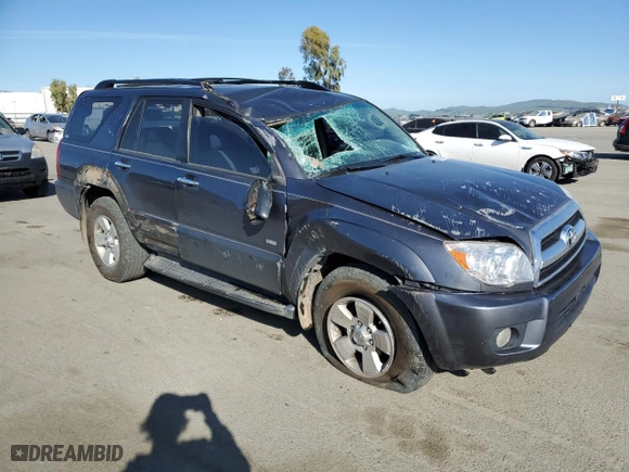 2007 Toyota 4Runner SR5 with VIN JTEZU14R478067735, listed as a Copart auction lot 48435955 with 198,403 mi miles and Salvage Title. Bid and sale history available at carsss.com. Image 4.