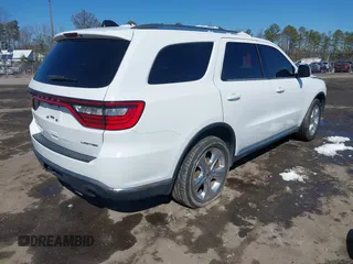 2015 Dodge Durango Limited with VIN 1C4RDJDG3FC771956, listed as a IAAI auction lot 41630105 with 103,657 mi miles and . Bid and sale history available at DreamBid. Image 4.
