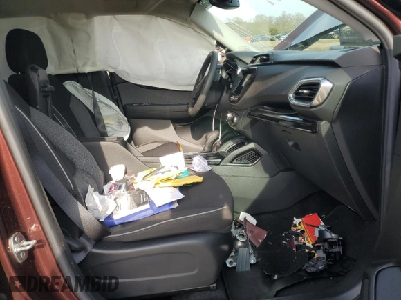 2023 Chevrolet TrailBlazer LT with VIN KL79MRSL4PB062018, listed as a Copart auction lot 53191905 with Not Provided miles and Salvage Title. Bid and sale history available at DreamBid. Image 7.