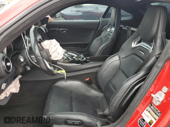 2017 Mercedes-Benz AMG GT AMG GT z VIN WDDYJ7HA9HA012133, wystawiony jako Copart lot #59883265 z przebiegiem Nie podano mil oraz Szkoda całkowita • Salvage title. Historia ofert i sprzedaży dostępna na DreamBid. Obrazek 7.