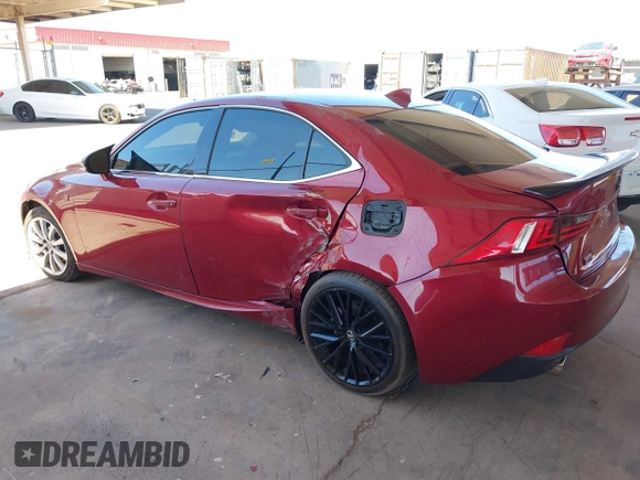2015 Lexus IS 250 with VIN JTHBF1D2XF5044400, listed as a IAAI auction lot 42594810 with 103,068 mi miles and . Bid and sale history available at DreamBid. Image 6.