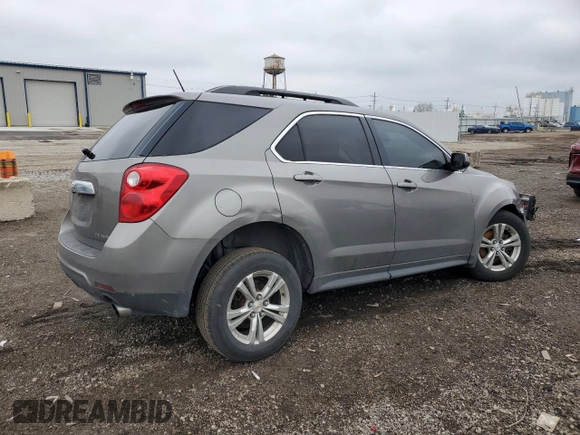 2012 Chevrolet Equinox 2LT with VIN 2GNFLNE51C6318845, listed as a Copart auction lot 51988355 with 156,861 mi miles and Salvage Title. Bid and sale history available at DreamBid. Image 3.
