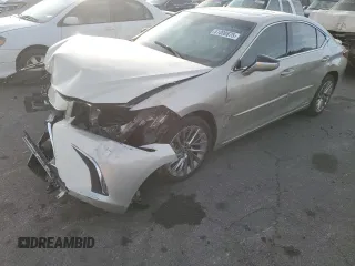 2022 Lexus ES 300h Luxury with VIN 58AEA1C17NU021512, listed as a Copart auction lot 51000875 with 7,520 mi miles and Salvage title. Bid and sale history available at DreamBid. Image 1.
