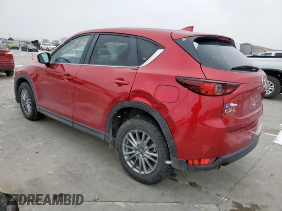 2021 Mazda CX-5 Touring with VIN JM3KFACM1M0462804, listed as a Copart auction lot 45959045 with 36,423 mi miles and Salvage Title. Bid and sale history available at carsss.com. Image 2.