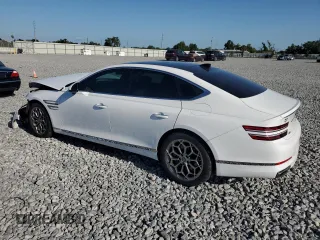 2024 Genesis G80 2.5T z VIN KMTGB4SC9RU221773, wystawiony jako Copart lot #57765545 z przebiegiem 7 081 mil mil oraz Nie do naprawy • Non repairable. Historia ofert i sprzedaży dostępna na DreamBid. Obrazek 2.