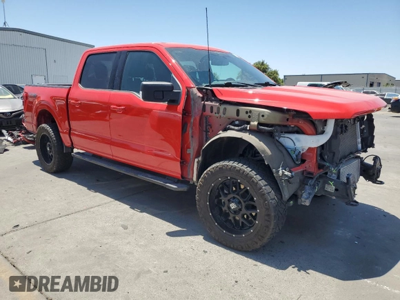 2023 Ford F-150 XL с VIN 1FTFW1E81PKE07417, выставлен на аукционе Copart как лот 62281225 с пробегом 25 392 миль миль и Списание • Salvage title. История ставок и продаж доступна на DreamBid. Изображение 4.