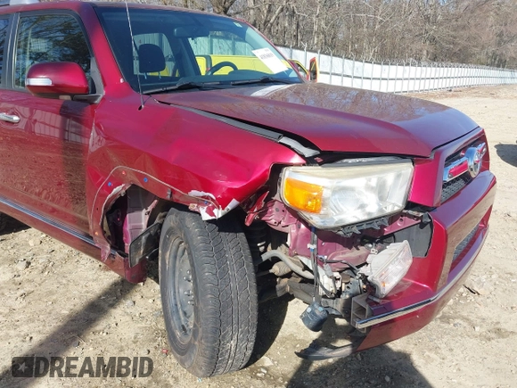2013 Toyota 4Runner SR5 with VIN JTEZU5JR2D5048688, listed as a IAAI auction lot 41836819 with 163,853 mi miles and . Bid and sale history available at DreamBid. Image 6.