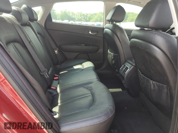 2016 Kia Optima SX Turbo with VIN 5XXGW4L27GG095764, listed as a Copart auction lot 54824235 with 87,231 mi miles and Salvage title. Bid and sale history available at DreamBid. Image 10.