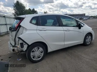 2019 Honda Fit LX with VIN 3HGGK5H48KM738272, listed as a Copart auction lot 61199795 with 44,464 mi miles and Salvage title. Bid and sale history available at DreamBid. Image 3.