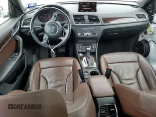 2017 Audi Q3 Premium Plus with VIN WA1HCCFS3HR009720, listed as a Copart auction lot 86170574 with 92,463 mi miles and Salvage title. Bid and sale history available at DreamBid. Image 8.