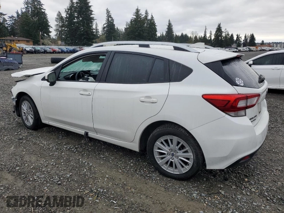 2018 Subaru Impreza Premium z VIN 4S3GTAB68J3724807, wystawiony jako Copart lot #51381865 z przebiegiem 79 791 mil mil oraz Szkoda całkowita • Salvage title. Historia ofert i sprzedaży dostępna na DreamBid. Obrazek 2.