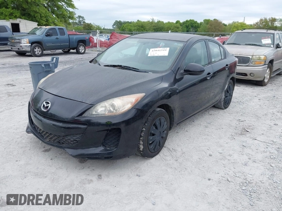 2013 Mazda 3 i SV with VIN JM1BL1TF2D1744933, listed as a IAAI auction lot 42041544 with 137,791 mi miles. Bid and sale history available at carsss.com. Image 2.
