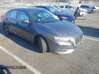2020 Nissan Sentra SV with VIN 3N1AB8CV9LY264352, listed as a IAAI auction lot 41625477 with 44,119 mi miles and . Bid and sale history available at DreamBid. Image 1.