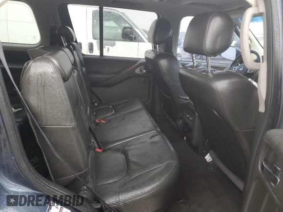 2005 Nissan Pathfinder LE with VIN 5N1AR18U25C791513, listed as a Copart auction lot 85819304 with 166,158 mi miles and Salvage title. Bid and sale history available at DreamBid. Image 11.