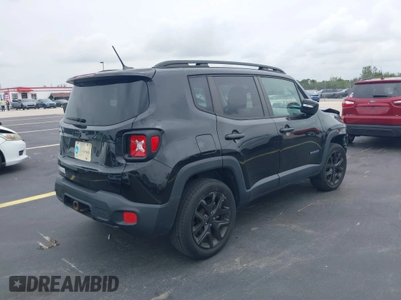 2017 Jeep Renegade Altitude with VIN ZACCJBBB8HPF83864, listed as a IAAI auction lot 42392202 with 115,648 mi miles and . Bid and sale history available at DreamBid. Image 4.