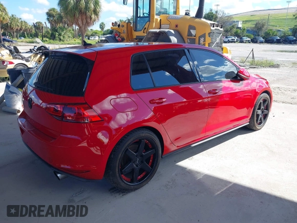 2016 Volkswagen Golf GTI SE with VIN 3VW4T7AU2GM059834, listed as a IAAI auction lot 40418271 with 78,891 mi miles. Bid and sale history available at carsss.com. Image 4.