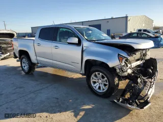 2018 Chevrolet Colorado 4WD LT with VIN 1GCPTCE19J1211265, listed as a Copart auction lot 83497354 with 71,111 mi miles and Salvage Title. Bid and sale history available at carsss.com. Image 4.