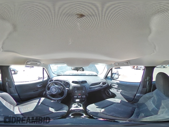 2017 Jeep Renegade Altitude with VIN ZACCJBBB3HPF80404, listed as a Copart auction lot 52114865 with 155,068 mi miles and Salvage title. Bid and sale history available at DreamBid. Image 14.