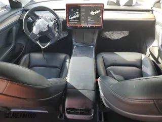 2021 Tesla Model 3 Standard Range Plus with VIN 5YJ3E1EA8MF074974, listed as a Copart auction lot 49626135 with 60,778 mi miles and Salvage Title. Bid and sale history available at carsss.com. Image 8.